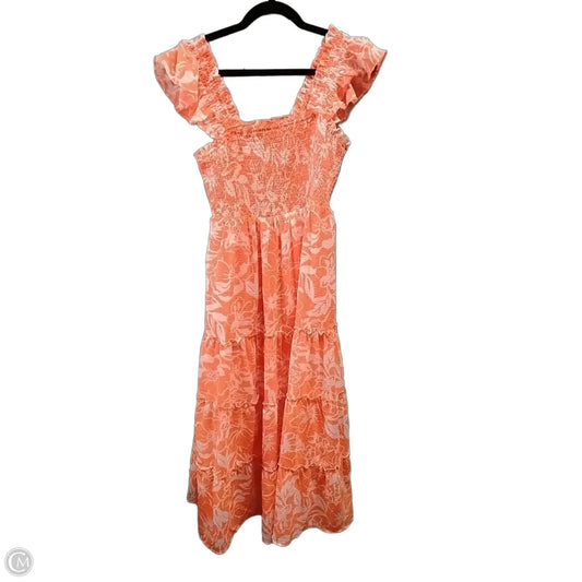 Dress Casual Maxi By Clothes Mentor In Orange, Size: S