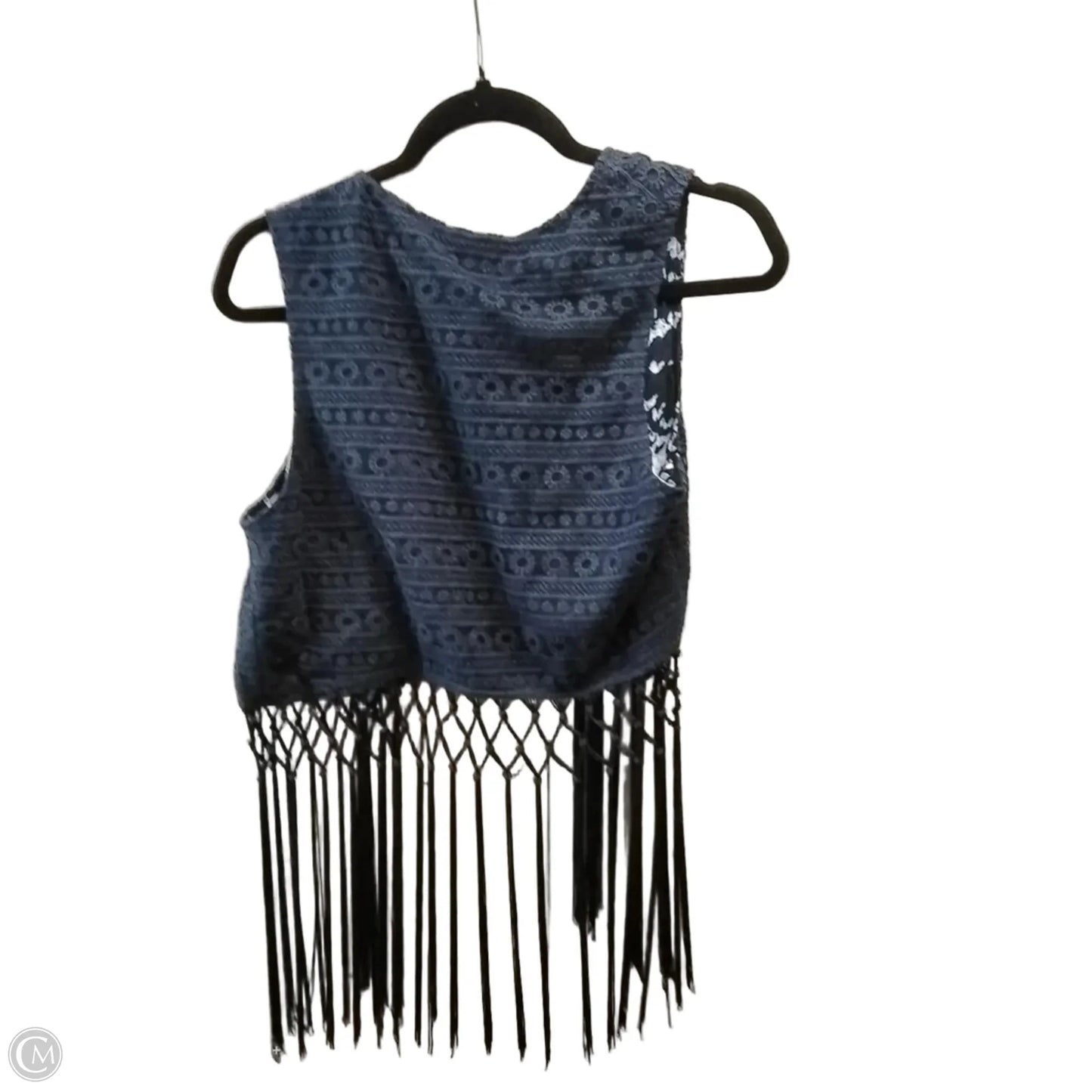 Sweater By Miss Me In Blue, Size: M