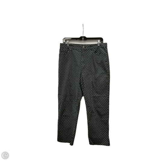 Pants Cropped By Lauren By Ralph Lauren In Polkadot Pattern, Size: 12