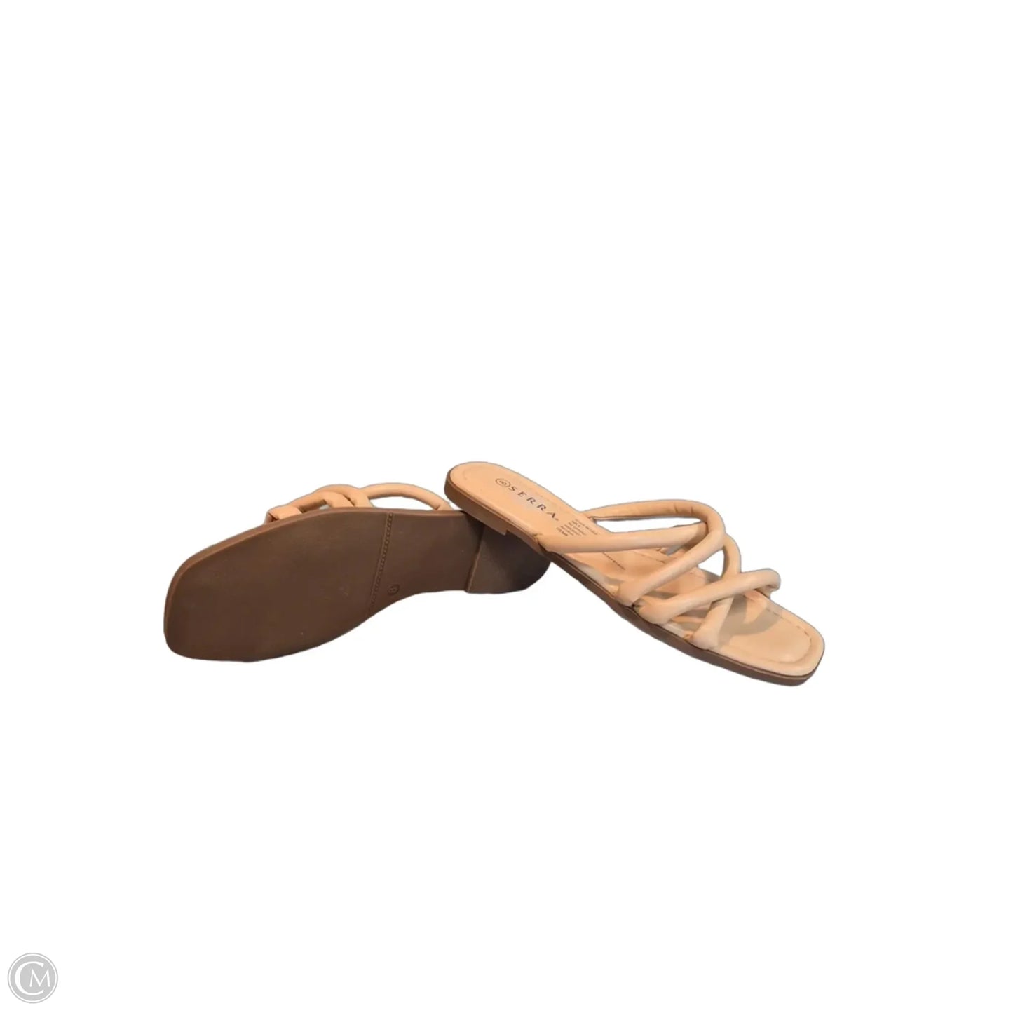 Sandals Flats By Serra In Tan, Size: 8