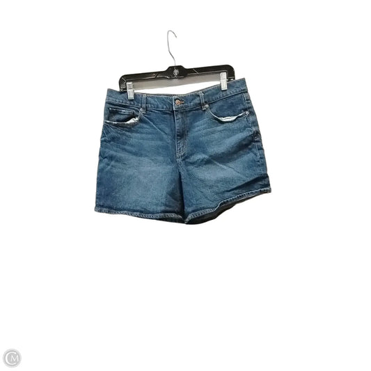 Shorts By Loft In Blue Denim, Size: 12
