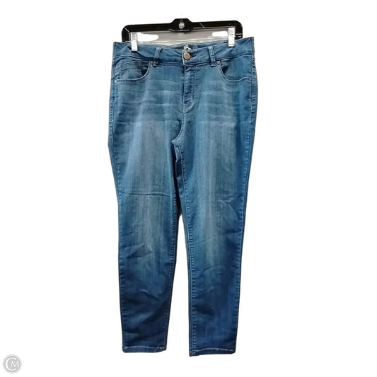 Jeans Skinny By 1822 Denim In Blue, Size: 16