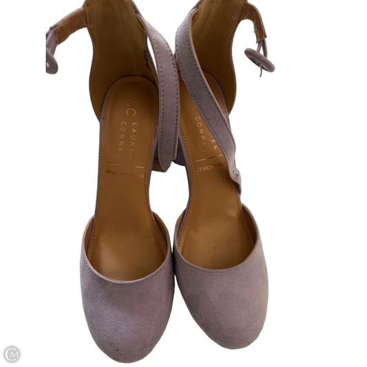 Shoes Heels Block By Lc Lauren Conrad In Purple, Size: 8