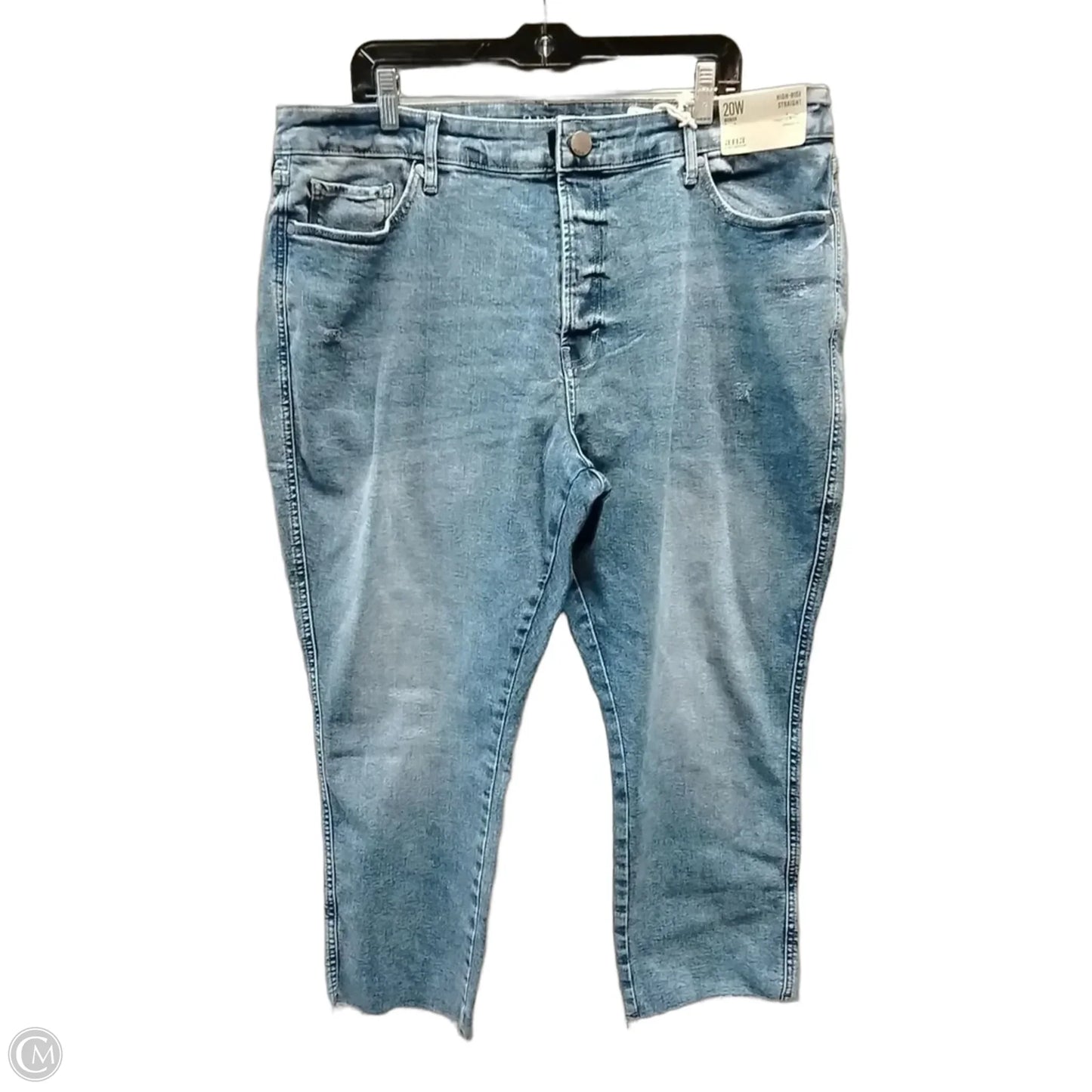 Jeans Straight By Ana In Blue, Size: 20w