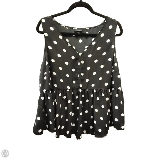 Top Sleeveless By Torrid In Polkadot Pattern, Size: 1x