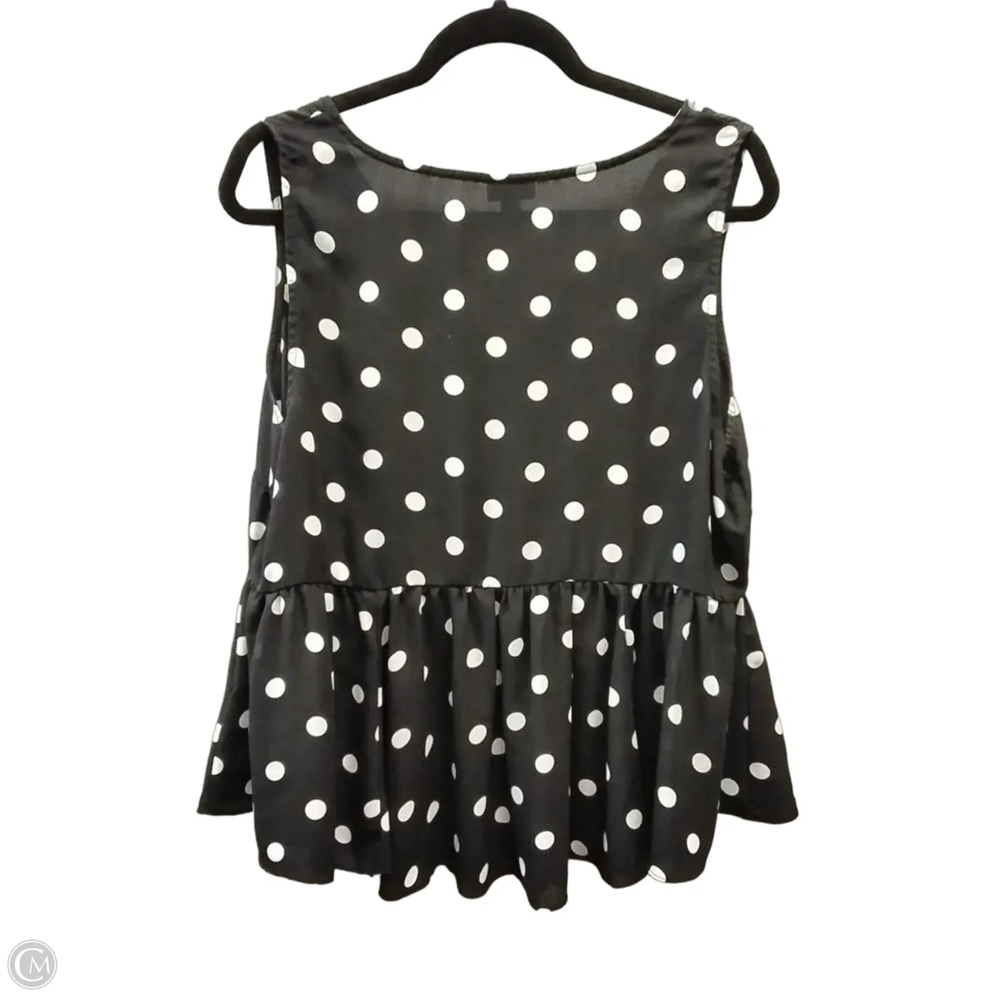 Top Sleeveless By Torrid In Polkadot Pattern, Size: 1x