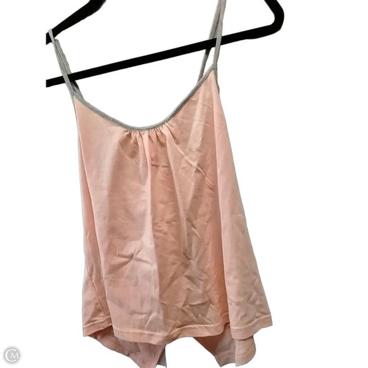 Tank Top By Clothes Mentor In Grey & Pink, Size: Xl