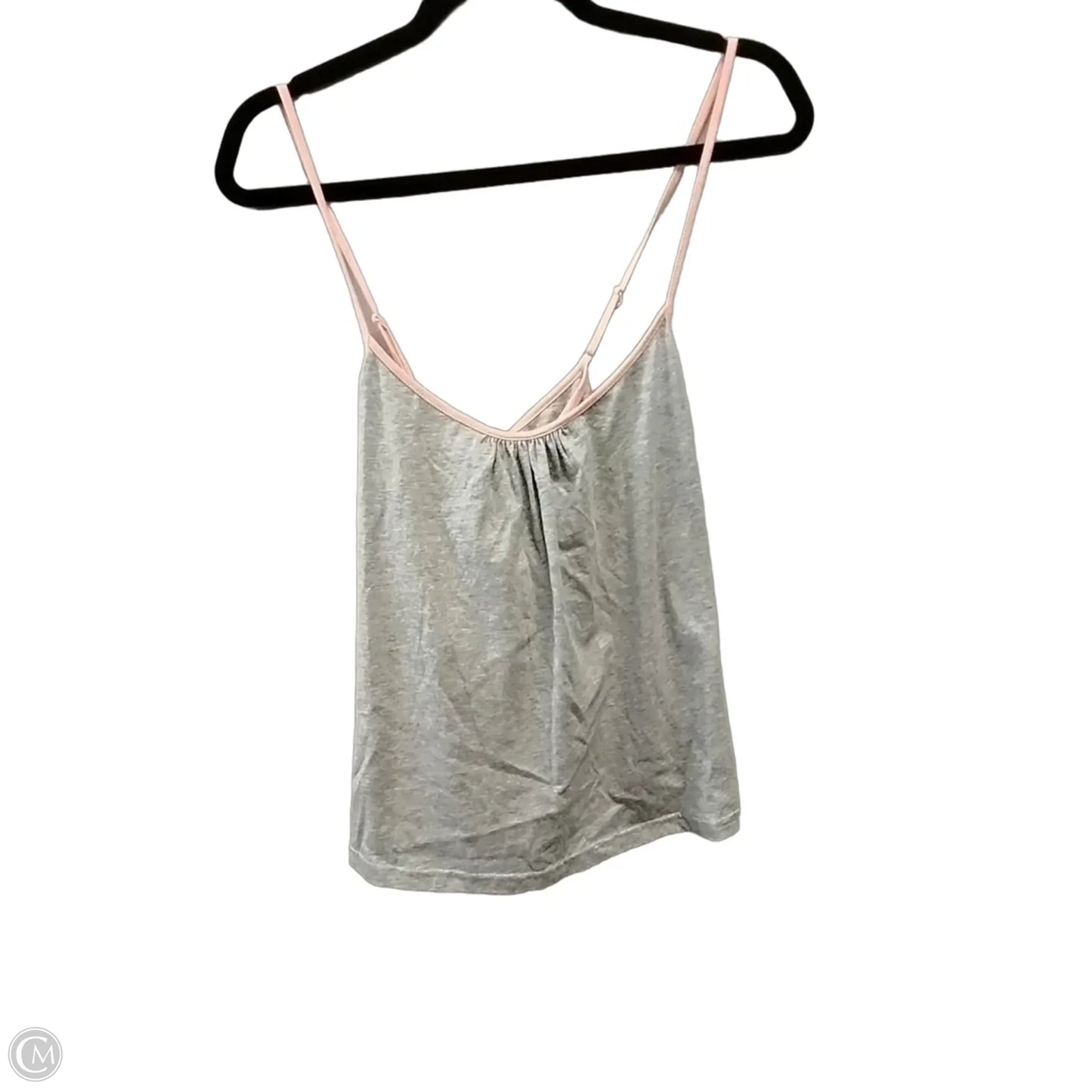 Tank Top By Clothes Mentor In Grey & Pink, Size: M