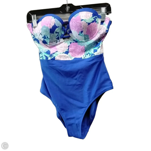 Swimsuit By American Eagle In Blue & Pink, Size: 12