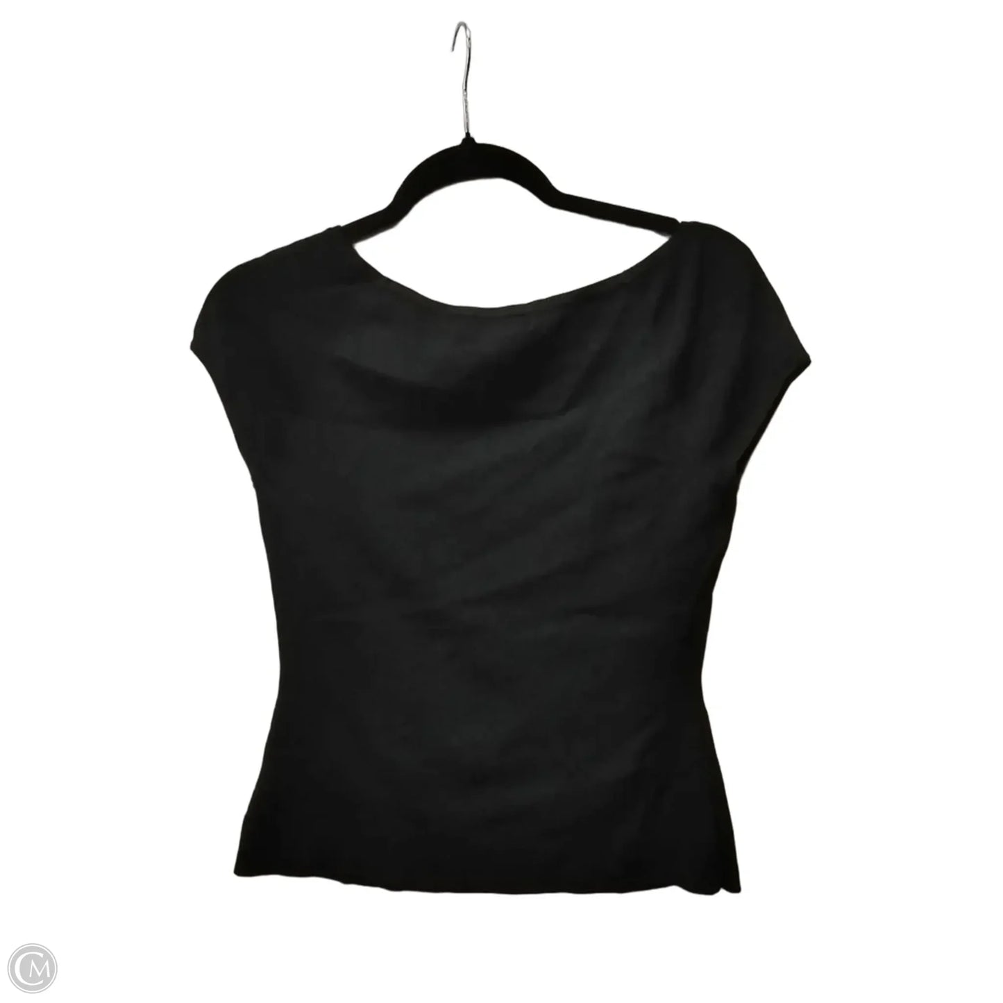 Sweater Short Sleeve By Express In Black, Size: M