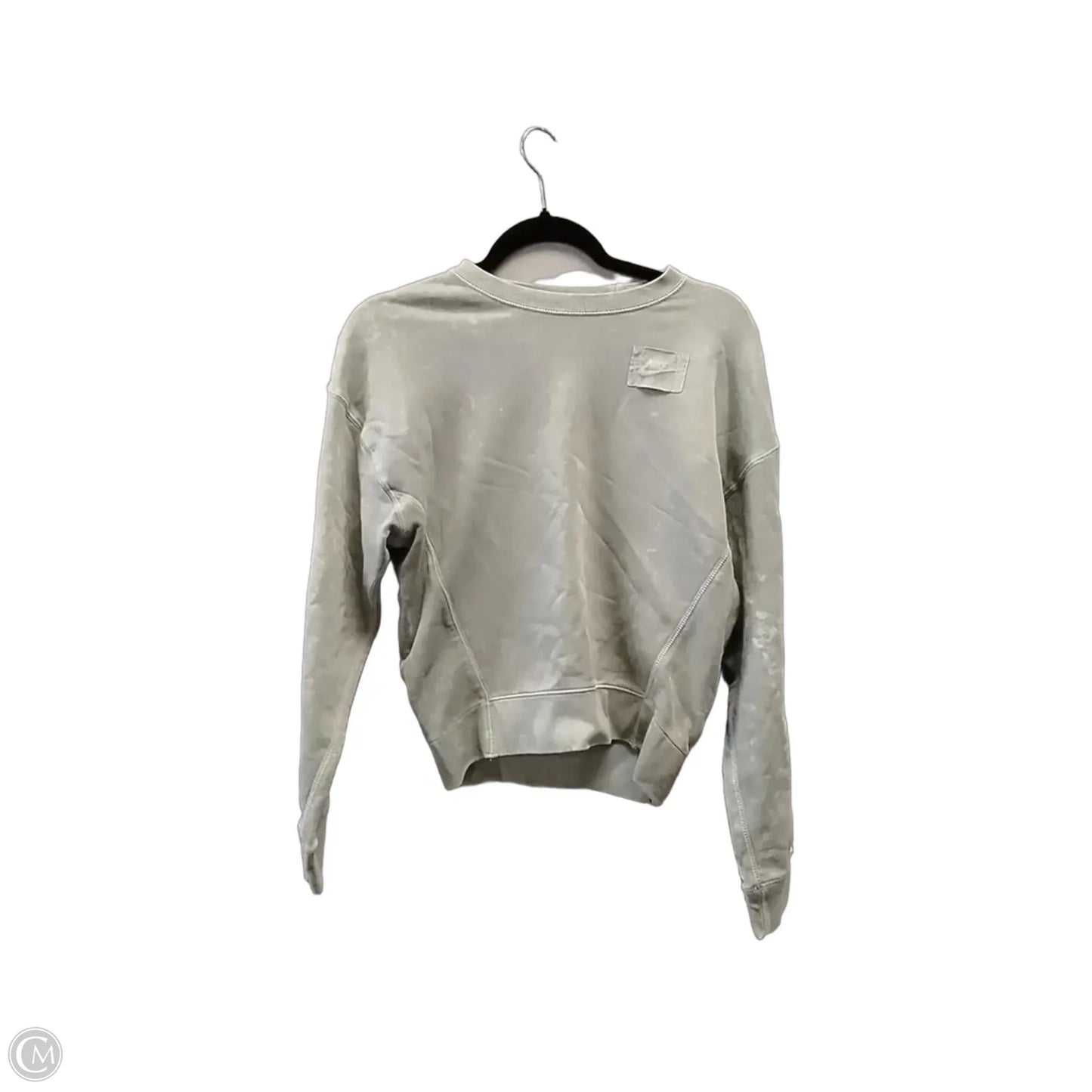 Athletic Sweatshirt Crewneck By Nike In Green, Size: Xs
