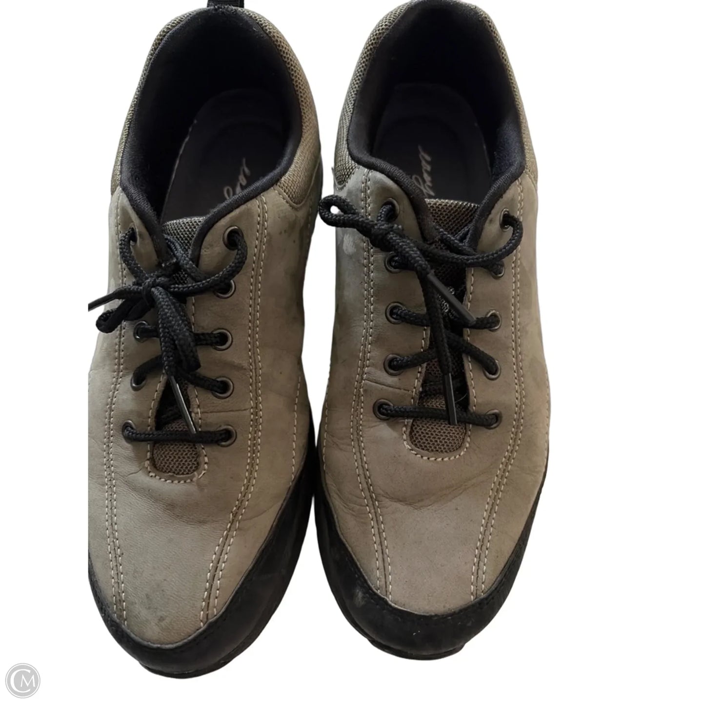 Shoes Sneakers By Easy Spirit In Black & Green, Size: 8