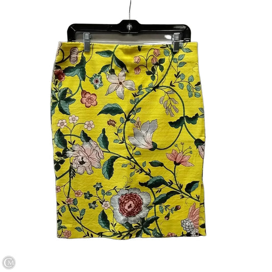 Skirt Mini & Short By Loft In Floral Print, Size: 10