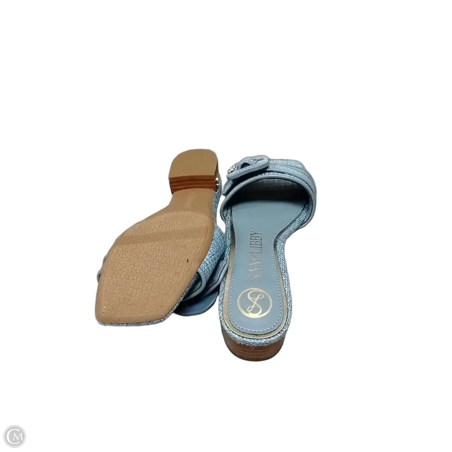 Sandals Flats By Sam And Libby In Blue, Size: 6