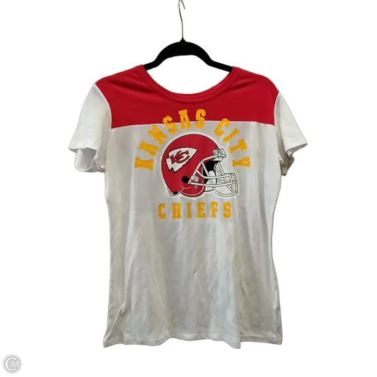 Top Short Sleeve By Nfl In Multi-colored, Size: Xl
