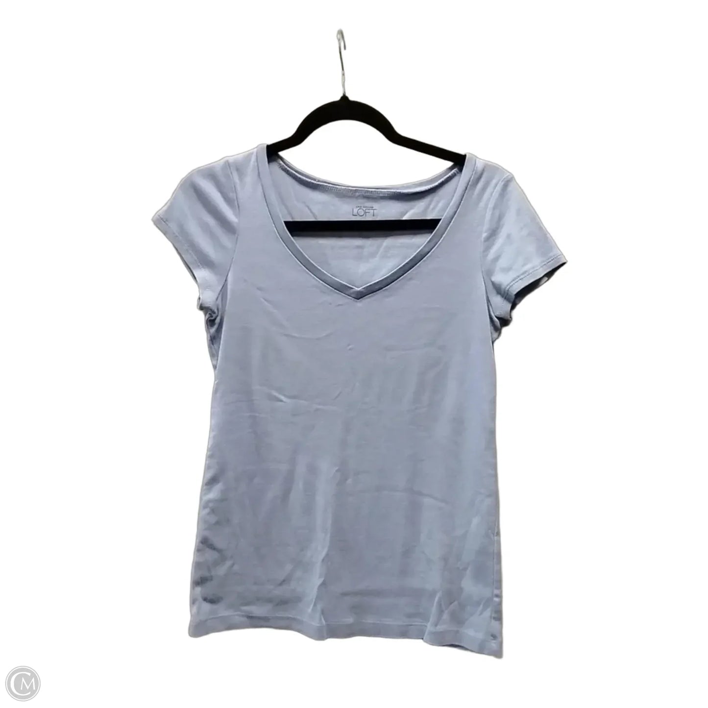 Top Short Sleeve By Loft In Purple, Size: S