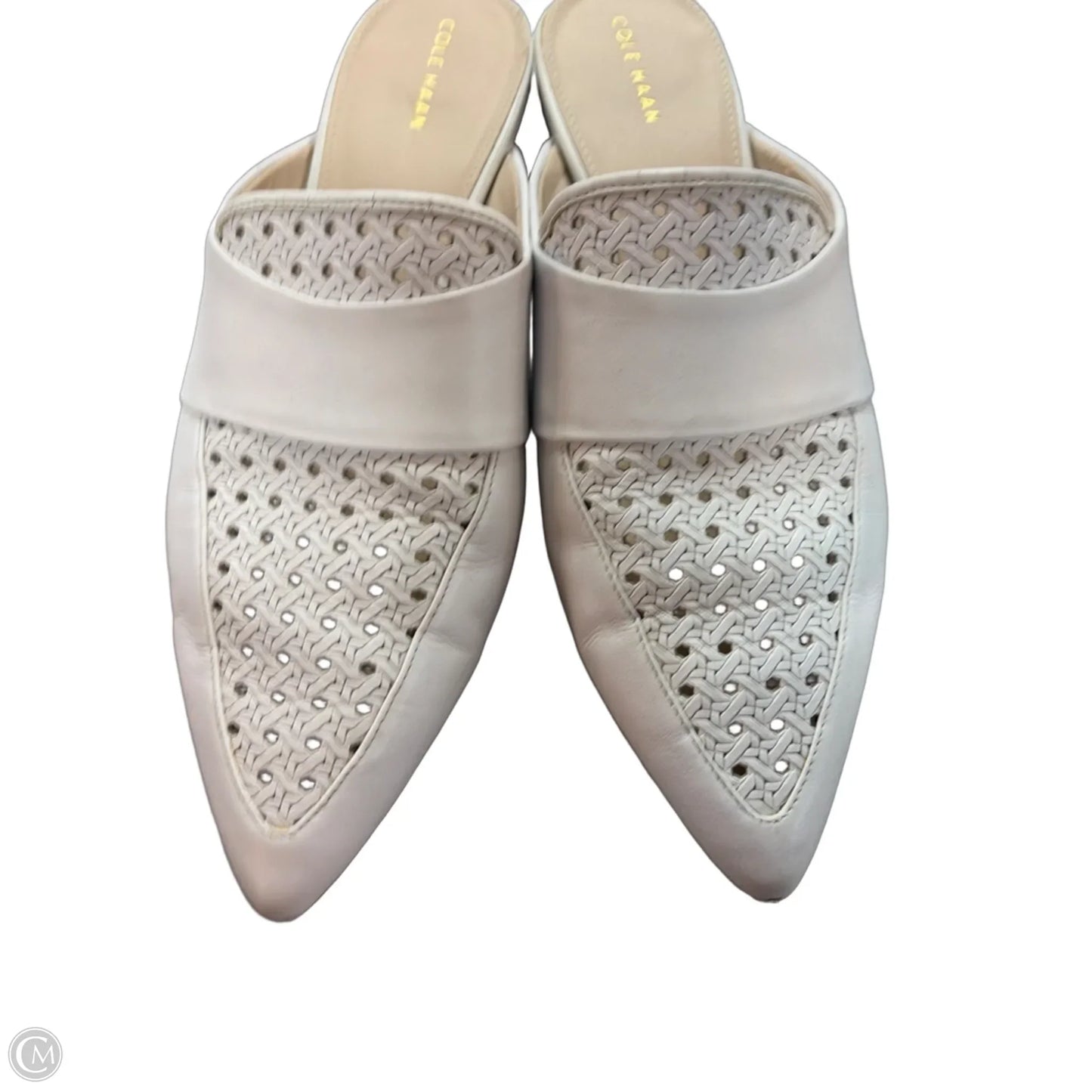Shoes Flats By Cole-haan In White, Size: 9.5