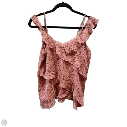 Top Sleeveless By Loft In Pink, Size: Xs