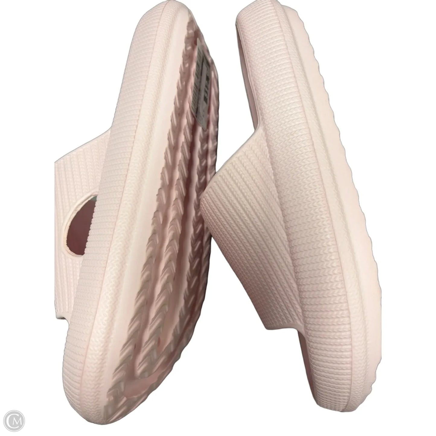 Sandals Flats By Clothes Mentor In Pink, Size: 9.5