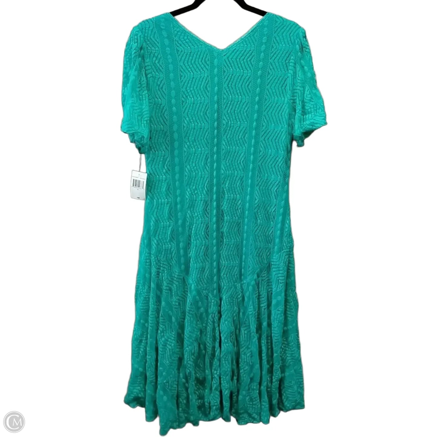 Dress Casual Midi By Rabbit In Green, Size: 16