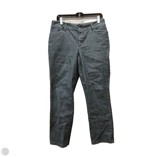 Jeans Straight By Lee In Blue, Size: 14
