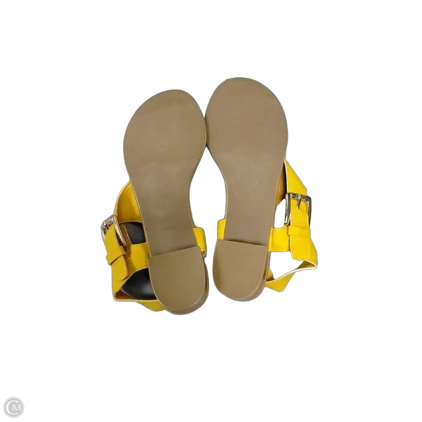 Shoes Flats By Jones New York In Yellow, Size: 7.5