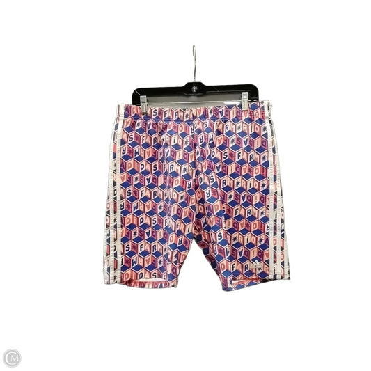 Athletic Shorts By Adidas In Blue & Red & White, Size: 2x