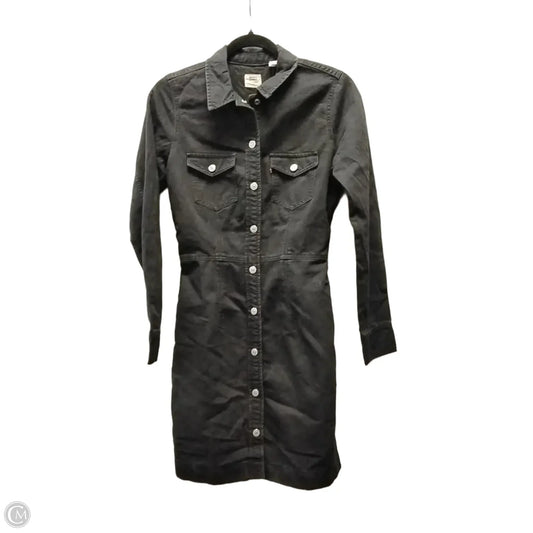 Jacket Shirt By Levis In Black, Size: Xs