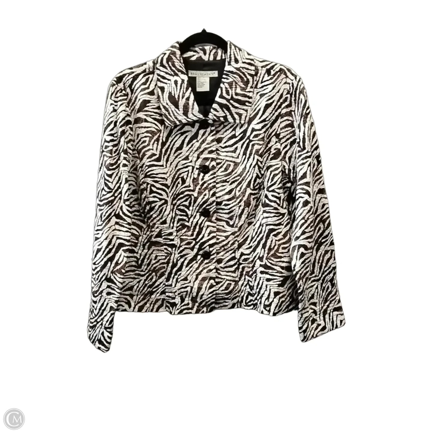 Jacket Other By Requirements In Animal Print, Size: L