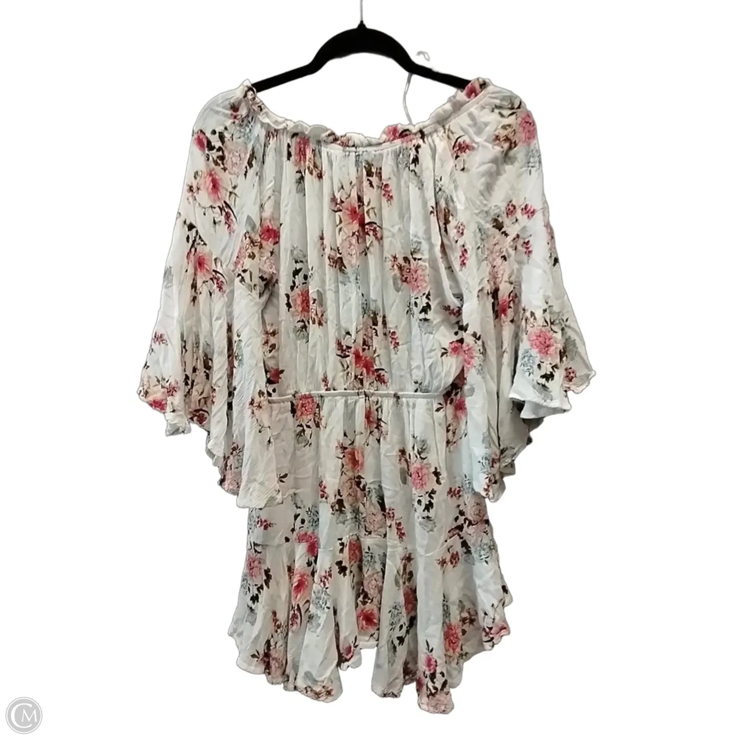 Romper By Blue In Floral Print, Size: M