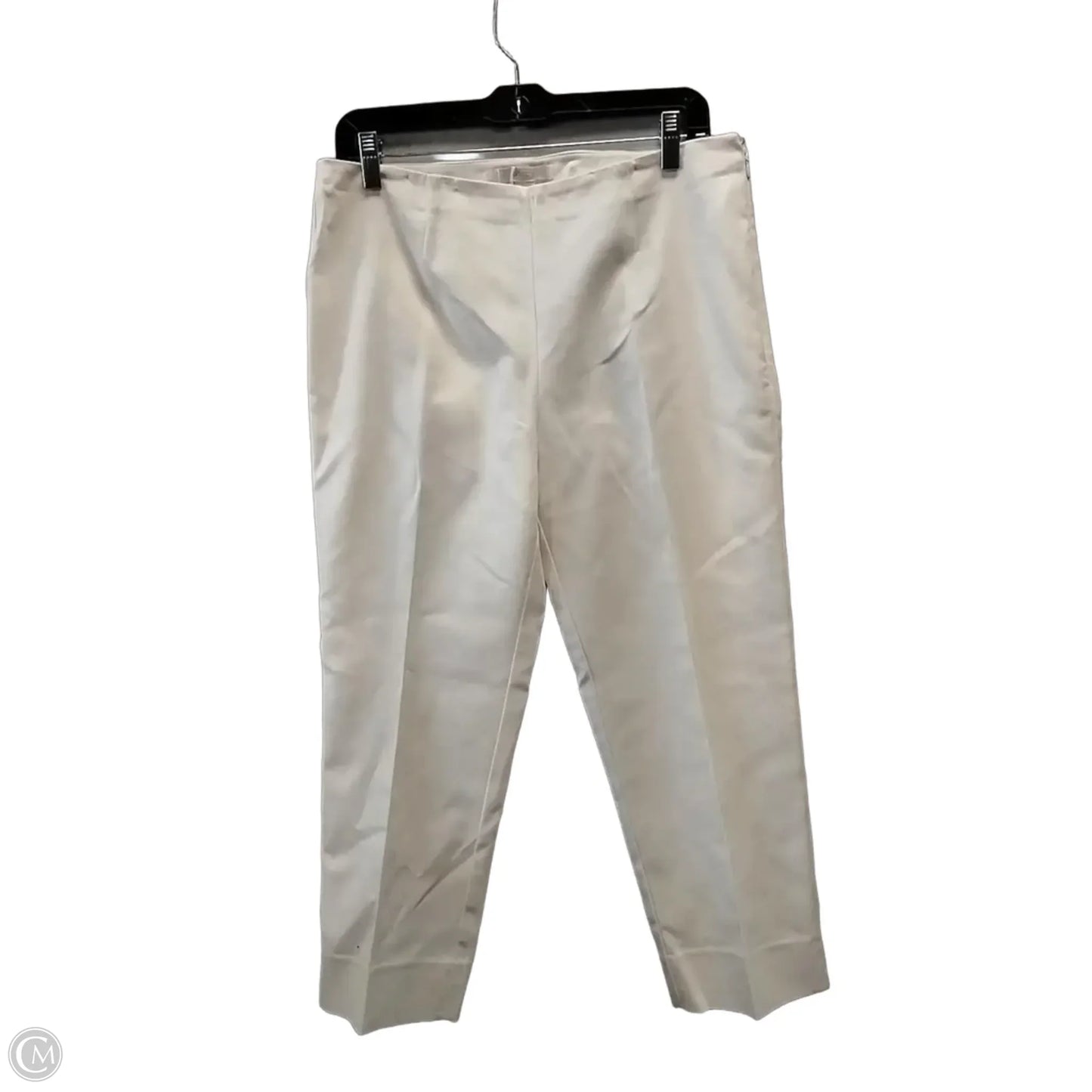 Pants Cropped By Chicos In Cream, Size: 8