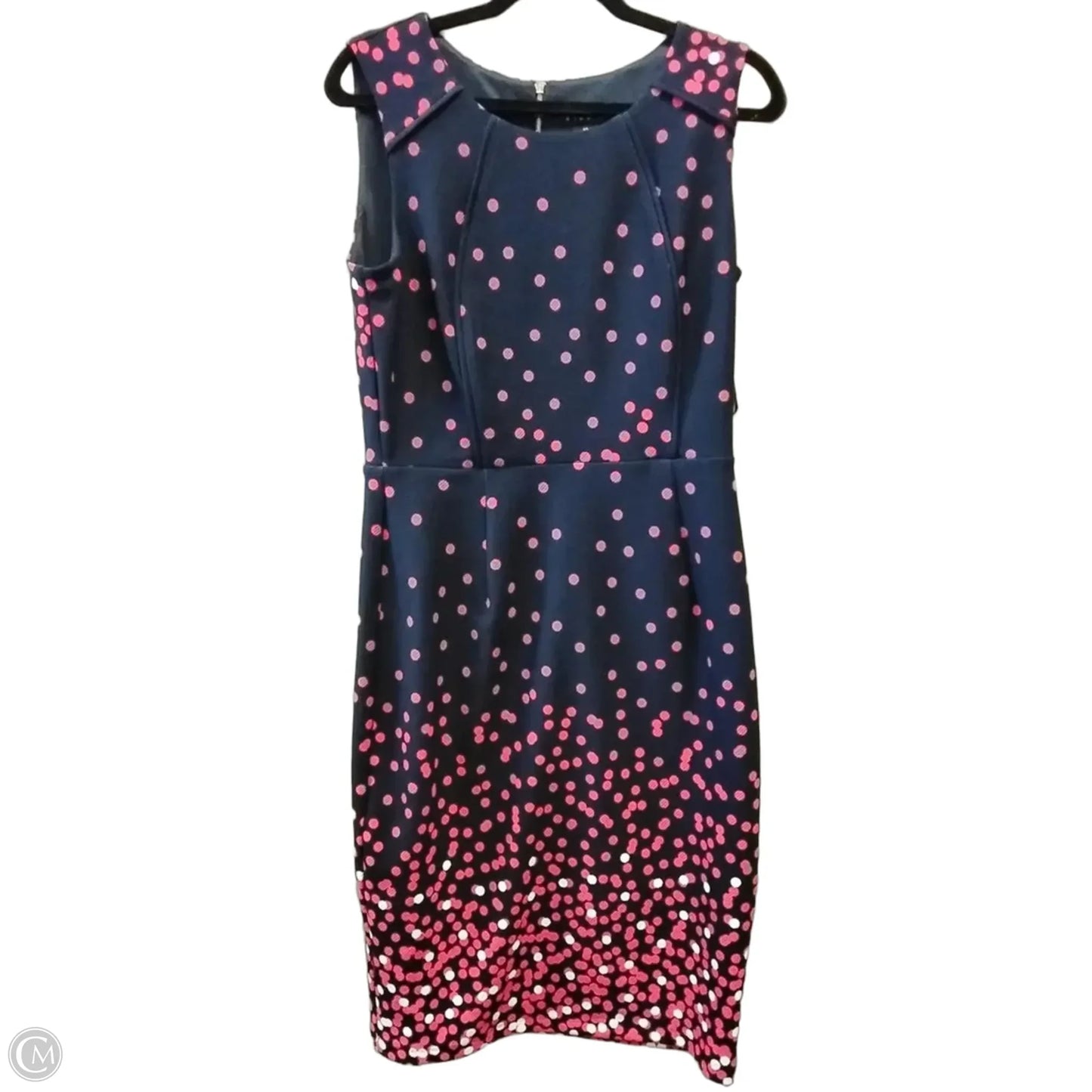 Dress Casual Short By Enfocus In Polkadot Pattern, Size: 12