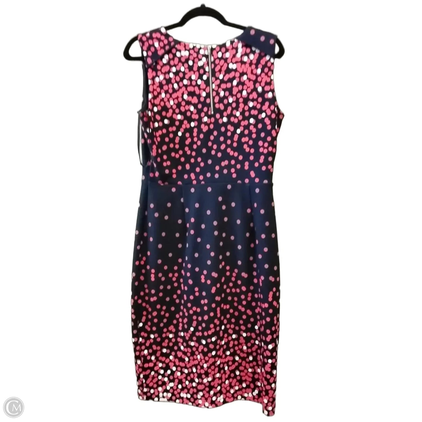 Dress Casual Short By Enfocus In Polkadot Pattern, Size: 12