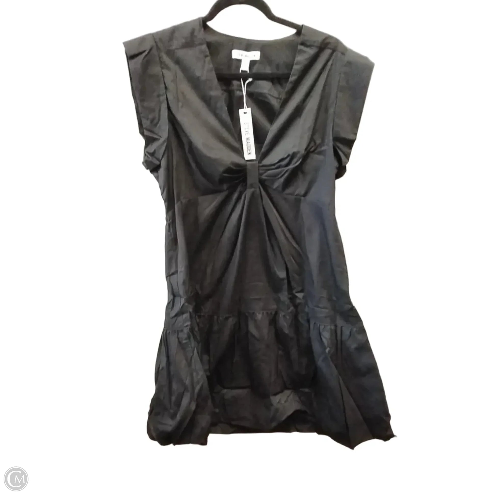 steve madden women's short sleeve sweater dress Steve Madden Apparel Breslin Sweater Dress,Black, XS at Amazon Women's Clothing store