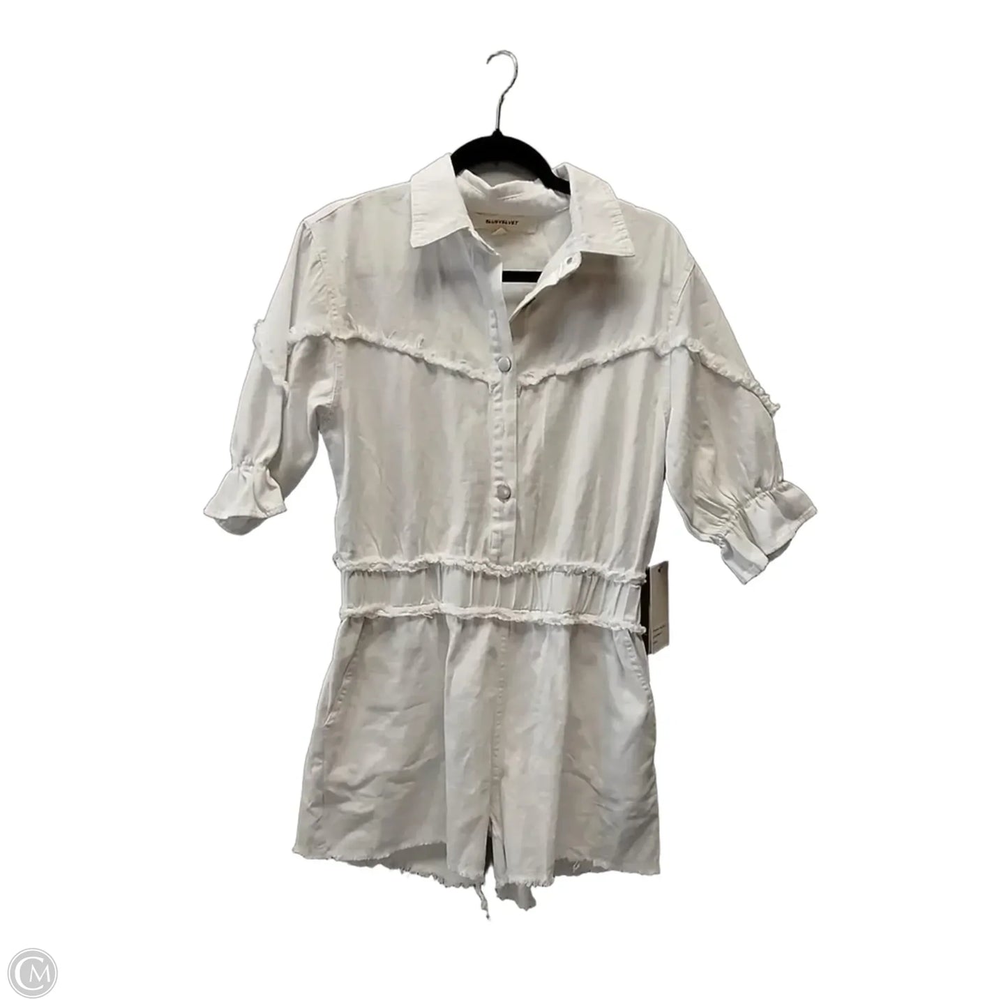 Romper By Cme In White, Size: S