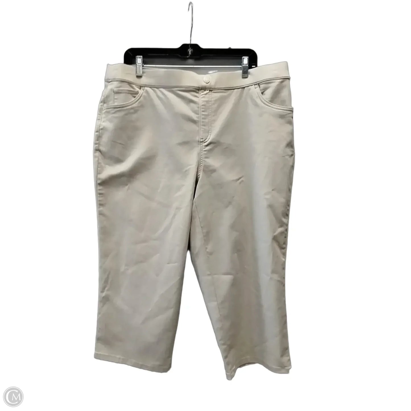 Pants Dress By Intro In Beige, Size: 18