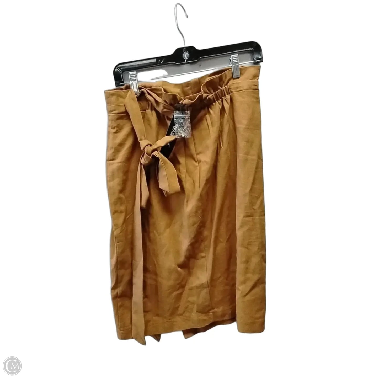 Skirt Midi By Allegra K In Brown, Size: 10