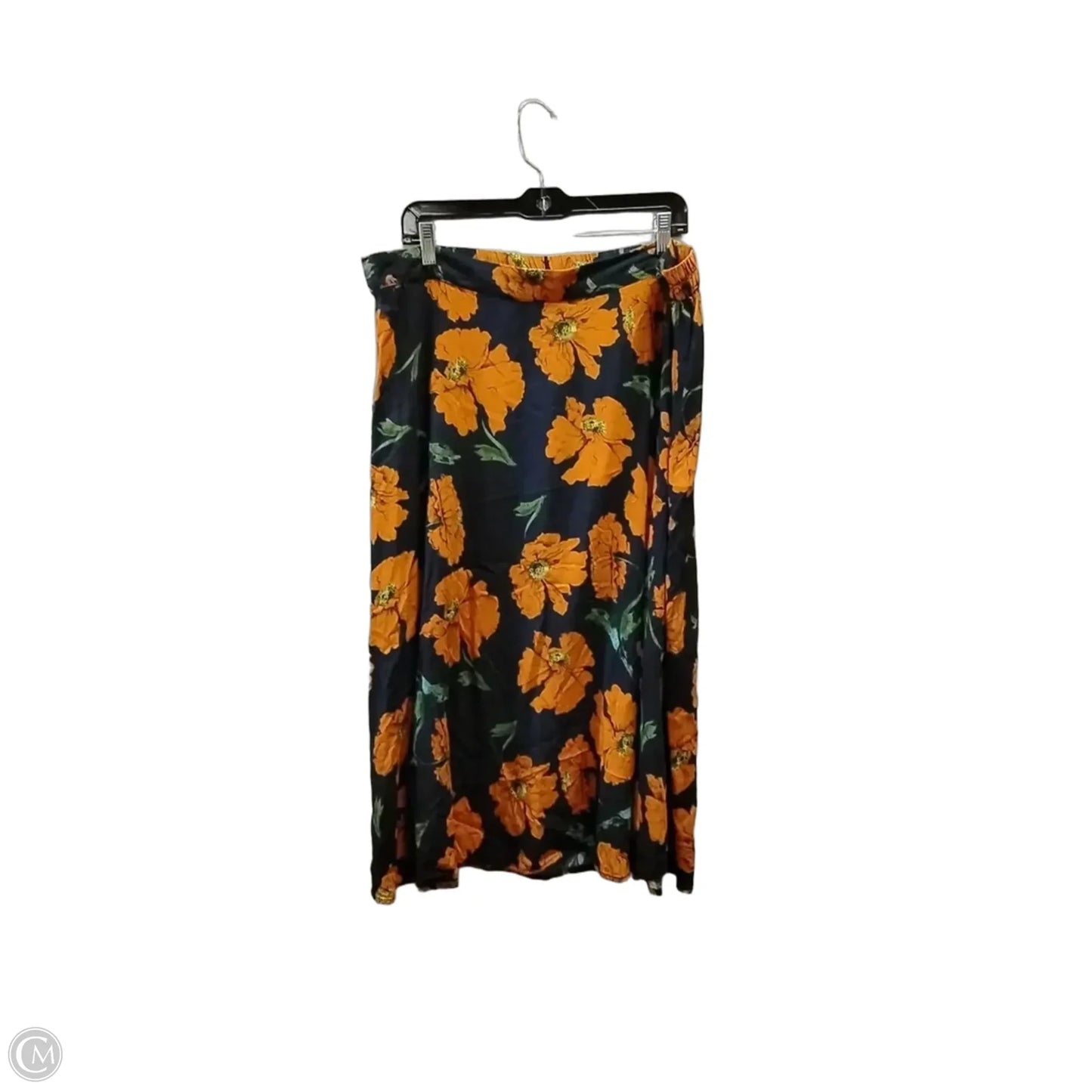 Skirt Maxi By Cme In Blue & Orange, Size: 3x