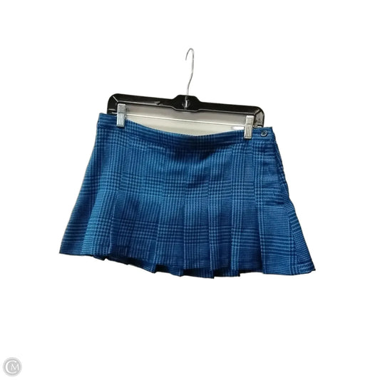 Skirt Mini & Short By Cme In Black & Blue, Size: 9