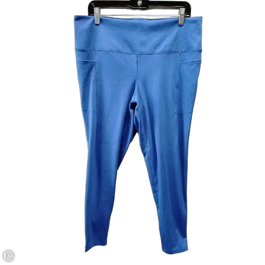 Athletic Capris By Danskin In Blue, Size: 18