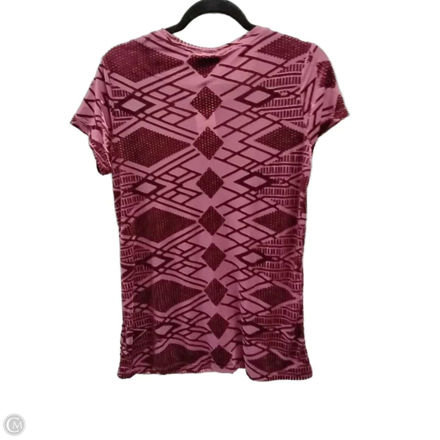 Top Short Sleeve By Hannah In Purple, Size: S