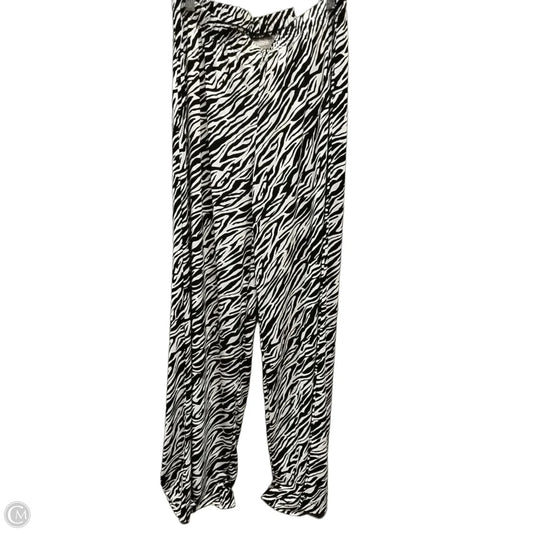 Pants Wide Leg By Chicos In Black & White, Size: 6
