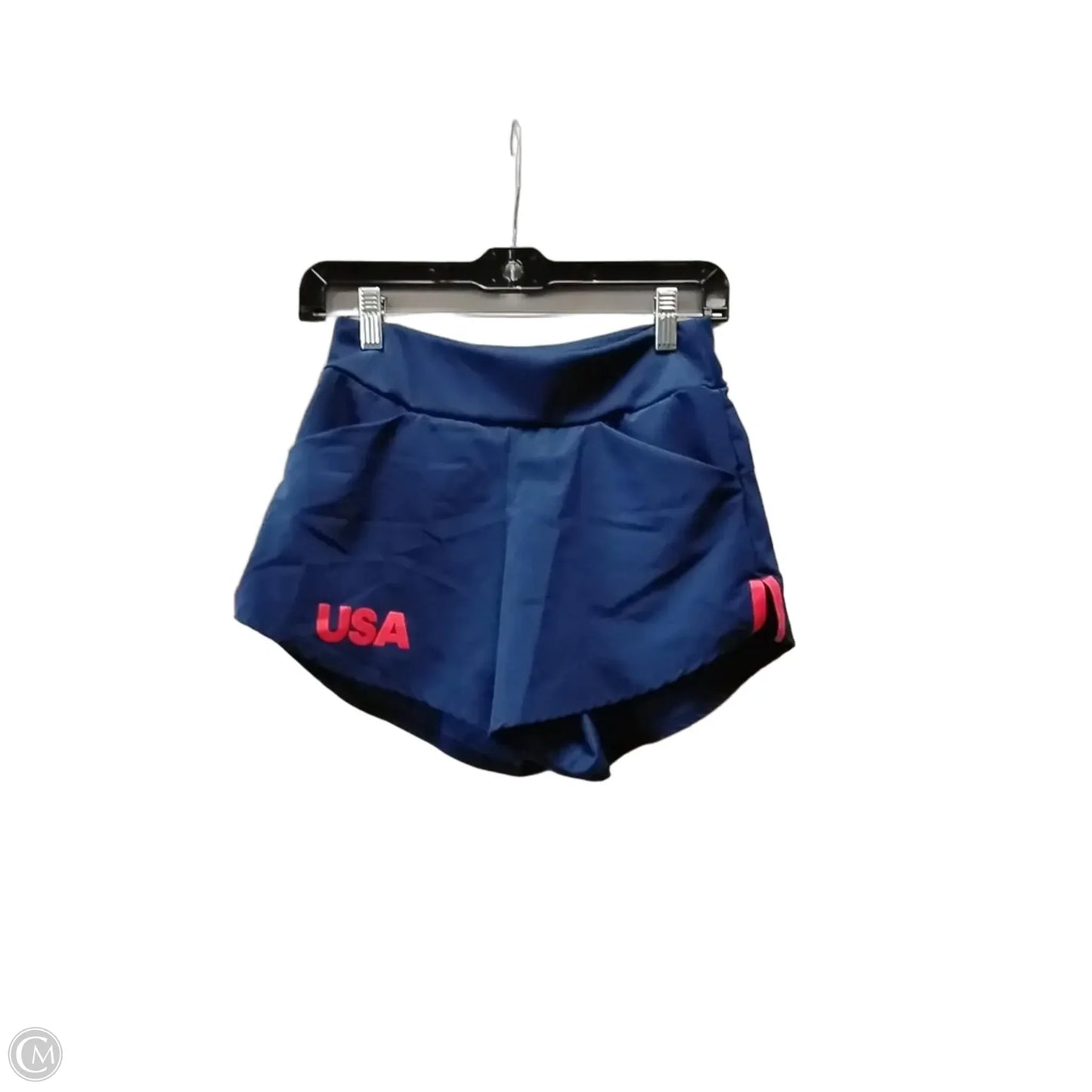 Athletic Skort By Adidas In Blue, Size: 4