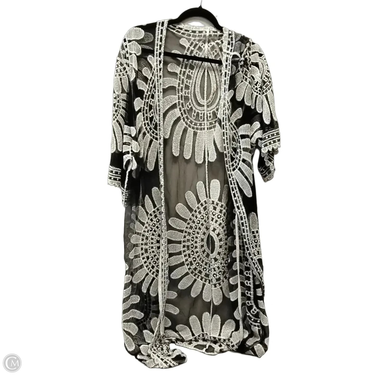 Kimono By Cme In Black & White, Size: Onesize