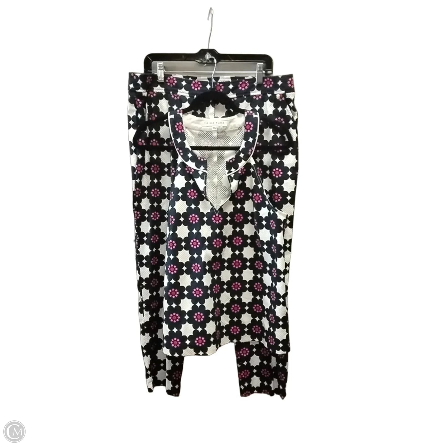 Pants Set 2pc By Trina Turk In Floral Print, Size: 14