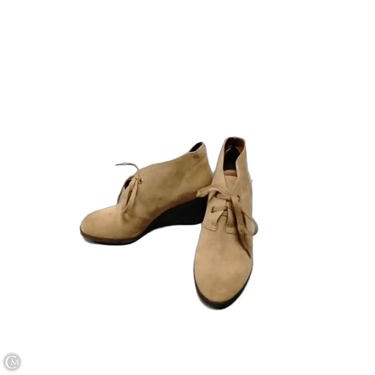 Shoes Heels Wedge By Lucky Brand In Brown, Size: 8