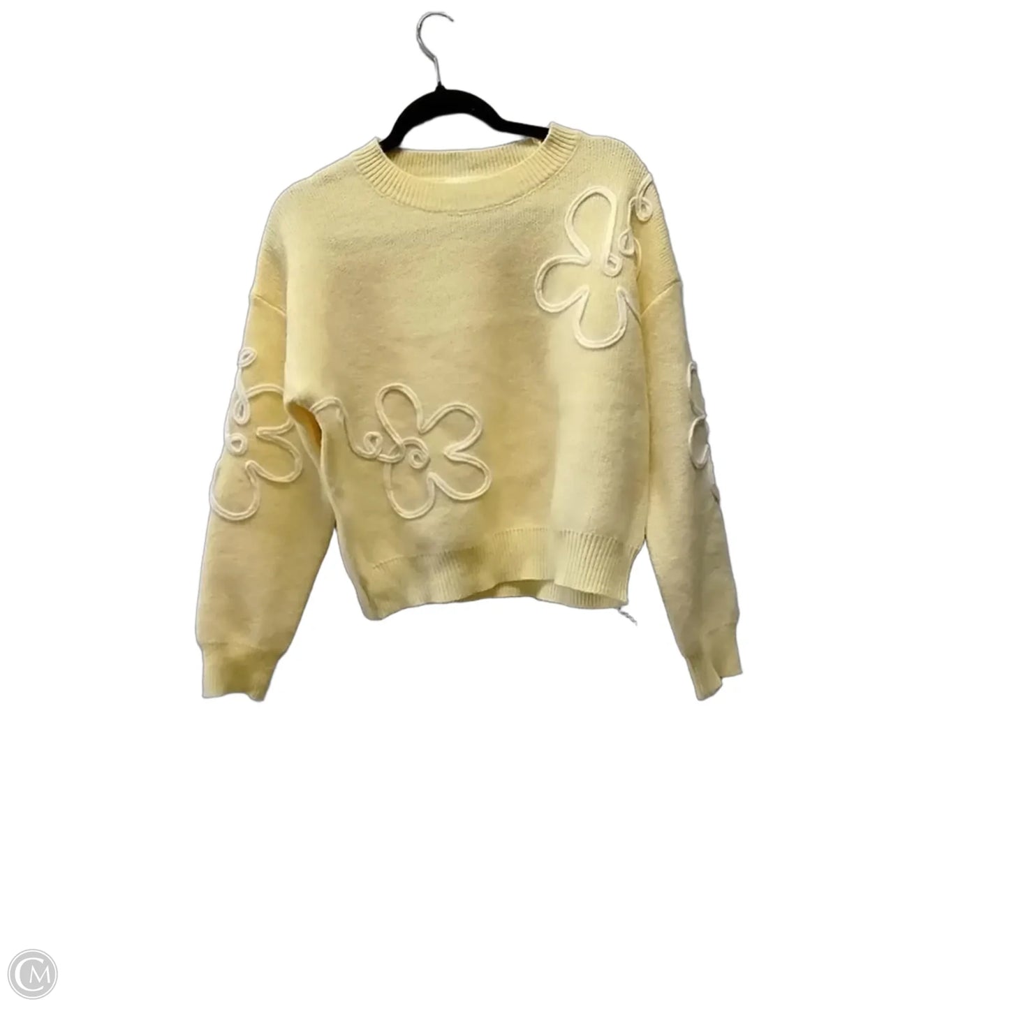 Sweater By Cme In Yellow, Size: M