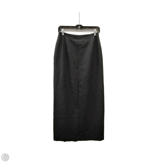 Skirt Maxi By Valerie Stevens In Black, Size: 8