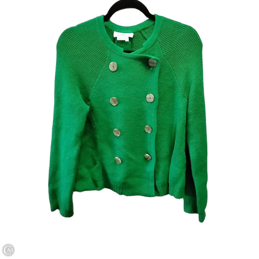 Sweater By Anthropologie In Green, Size: S