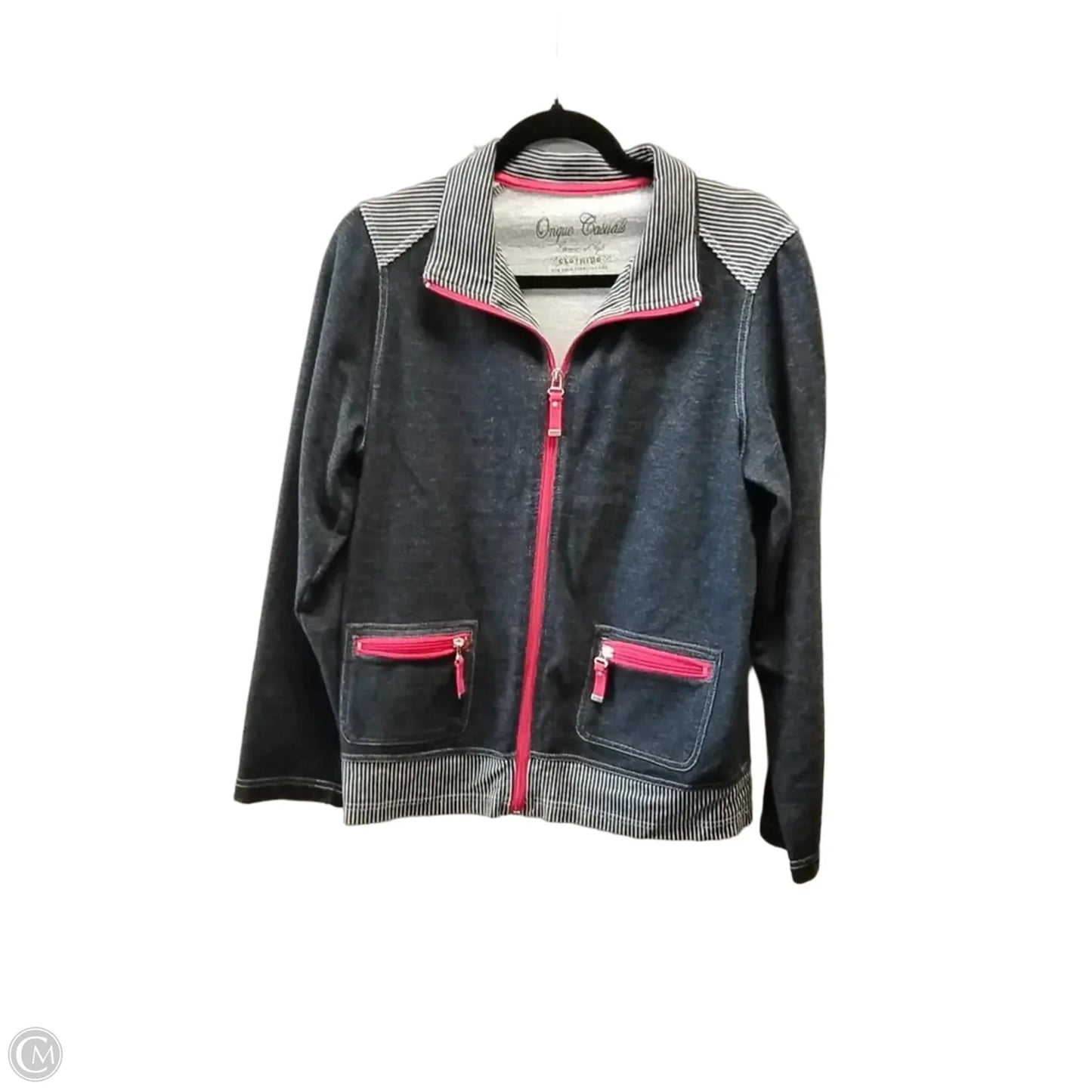 Jacket Other By Onque In Blue & Red & White, Size: M